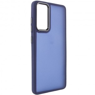 Чехол TPU+PC Lyon Frosted для Motorola Moto G24 / G04 / E14 Navy Blue