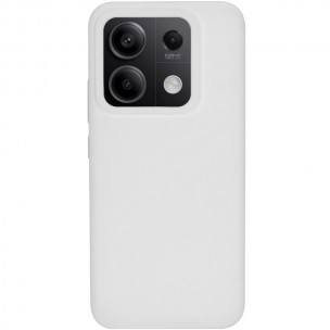Чехол Silicone Cover Lakshmi (AAA) для Xiaomi Redmi Note 13 5G Белый / White