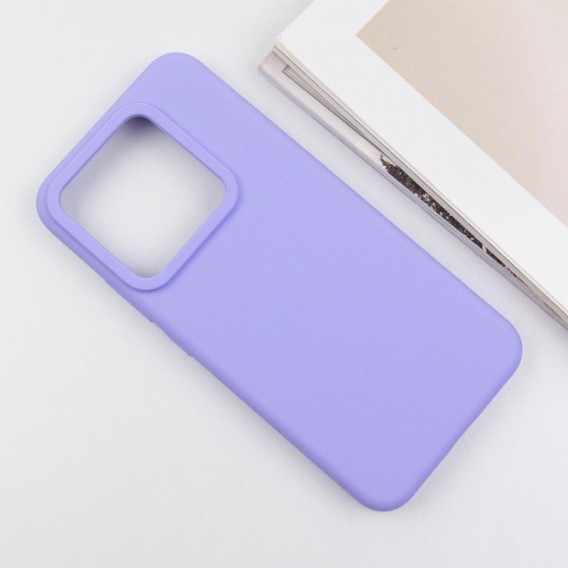 Чохол Silicone Cover Lakshmi (AAA) для Xiaomi Redmi Note 13 5G Бузковий / Dasheen