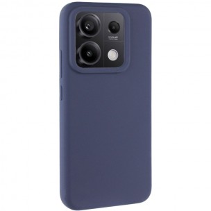 Чехол Silicone Cover Lakshmi (AAA) для Xiaomi Redmi Note 13 5G Темно-синий / Midnight blue