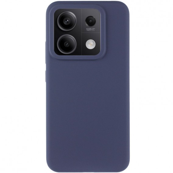 Чохол Silicone Cover Lakshmi (AAA) для Xiaomi Redmi Note 13 5G Темно-синій / Midnight blue