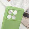 Чехол TPU GETMAN Liquid Silk Full Camera для Xiaomi Poco X6 Pro Зеленый / Pistachio