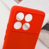 Чохол TPU GETMAN Liquid Silk Full Camera для Xiaomi Poco X6 Pro Червоний / Red