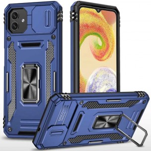 Ударостійкий чохол Camshield Army Ring для Samsung Galaxy A06 Синій / Navy Ударостійкий чохол Camshield Army Ring для Samsung Galaxy A06 Синій / Navy