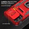 Ударостійкий чохол Camshield Army Ring для Samsung Galaxy A06 Червоний / Red