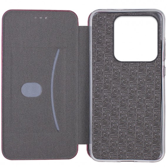 Кожаный чехол-книжка Classy для Realme C63 4G Зеленый