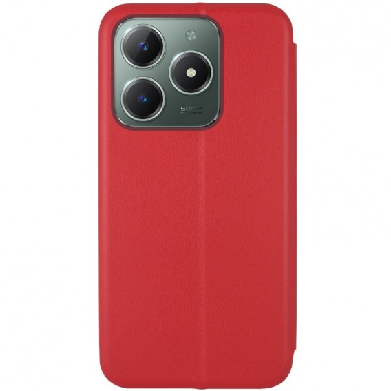 Шкіряний чохол-книжка Classy для Realme C63 4G Червоний