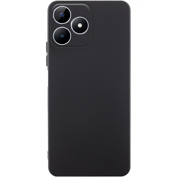 Чохол Silicone Cover Lakshmi Full Camera (AA) для Realme Note 50 5G Чорний / Black