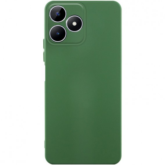 Чехол Silicone Cover Lakshmi Full Camera (AA) для Realme Note 50 5G Зеленый / Dark green