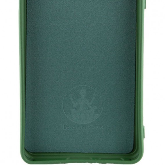 Чехол Silicone Cover Lakshmi Full Camera (AA) для Realme Note 50 5G Зеленый / Dark green