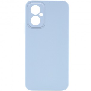Чохол Silicone Cover Lakshmi Full Camera (AA) для Motorola Moto G55 5G Блакитний / Sky Blue