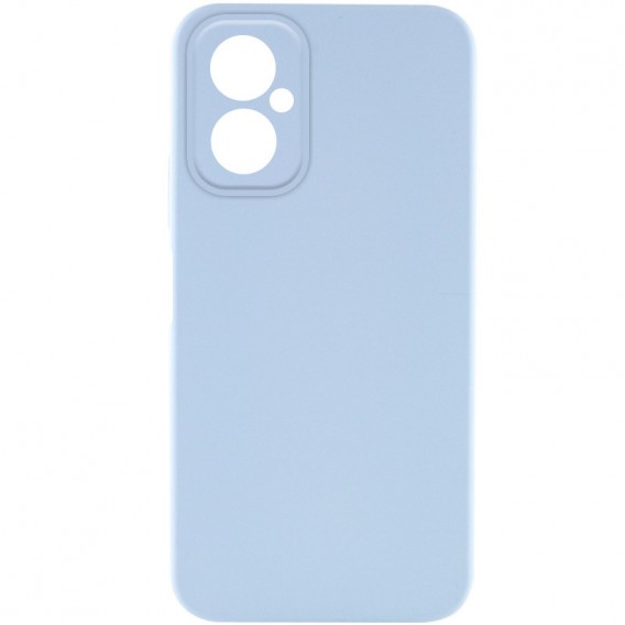 Чохол Silicone Cover Lakshmi Full Camera (AA) для Motorola Moto G55 5G Блакитний / Sky Blue