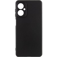 Чохол Silicone Cover Lakshmi Full Camera (AA) для Motorola Moto G55 5G Чорний / Black