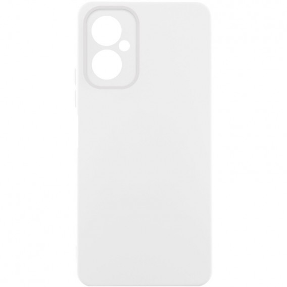 Чохол Silicone Cover Lakshmi Full Camera (AA) для Motorola Moto G55 5G Білий / White