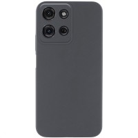 Чохол Silicone Cover Lakshmi Full Camera (AA) для Motorola Moto G75 5G Шоколадний / Chocolate