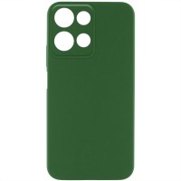 Чохол Silicone Cover Lakshmi Full Camera (AA) для Motorola Moto G75 5G Зелений / Dark green
