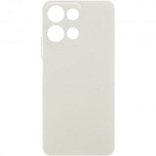 Чехол Silicone Cover Lakshmi Full Camera (AA) для Motorola Moto G75 5G Белый / White