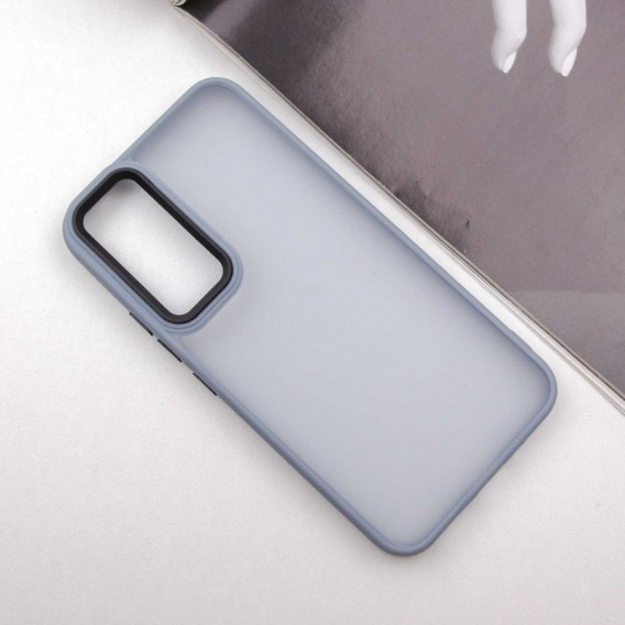Чохол TPU+PC Lyon Frosted для Samsung Galaxy S25+ / S24+ Sierra Blue