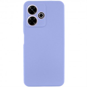 Чехол Silicone Cover Lakshmi Full Camera (AAA) для Xiaomi Redmi Note 14 5G Сиреневый / Dasheen