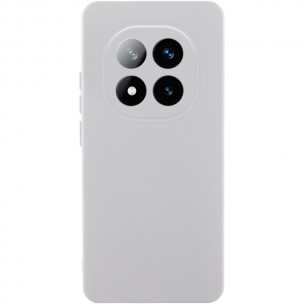 Чехол Silicone Cover Lakshmi Full Camera (AAA) для Xiaomi Redmi Note 14 Pro+ Белый / White