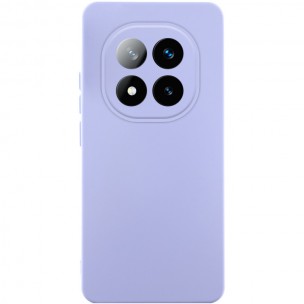 Чехол Silicone Cover Lakshmi Full Camera (AAA) для Xiaomi Redmi Note 14 Pro+ Сиреневый / Dasheen