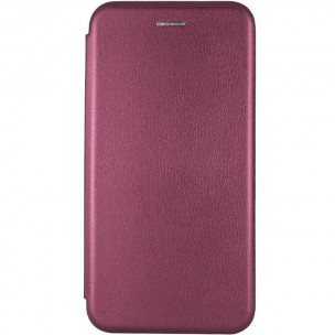 Шкіряний чохол-книжка Classy для Blackview Shark 8 Бордовий