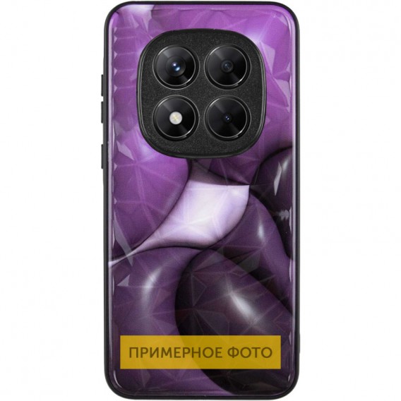 TPU+PC чохол Prisma BubbleGum для Xiaomi Redmi Note 14 4G (Int. version) 3D Purple