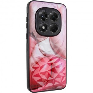 TPU+PC чехол Prisma BubbleGum для Xiaomi Redmi Note 14 Pro 4G 3D Pink