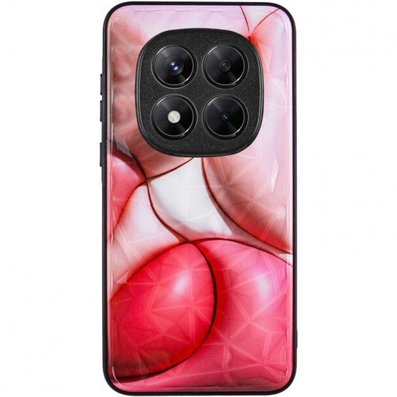 TPU+PC чехол Prisma BubbleGum для Xiaomi Redmi Note 14 Pro 4G 3D Pink