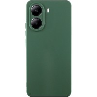 Чехол Silicone Cover Lakshmi Full Camera (AA) для Xiaomi Poco X7 Pro Зеленый / Dark green