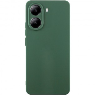 Чохол Silicone Cover Lakshmi Full Camera (AA) для Xiaomi Poco X7 Pro Зелений / Dark green