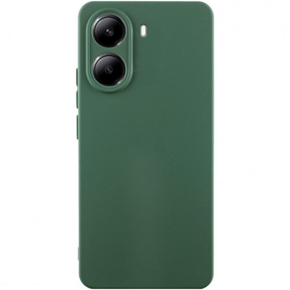 Чохол Silicone Cover Lakshmi Full Camera (AA) для Xiaomi Poco X7 Pro Зелений / Dark green
