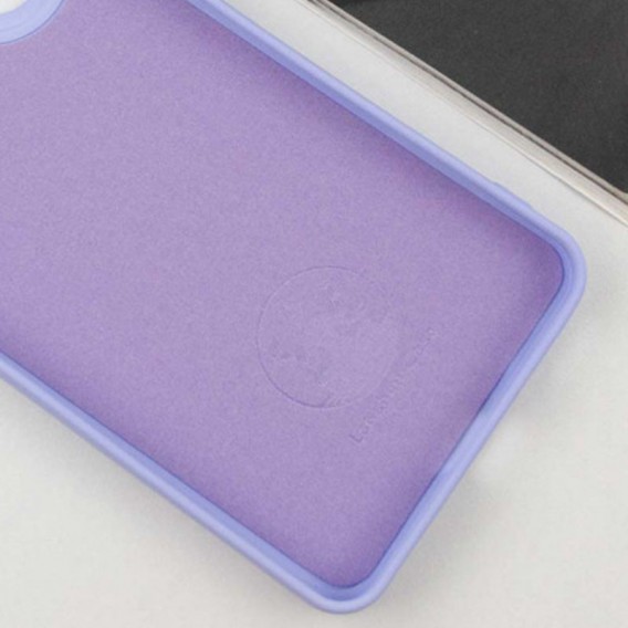 Чохол Silicone Cover Lakshmi Full Camera (AA) для Xiaomi Poco X7 Pro Бузковий / Dasheen