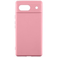 Чохол TPU GETMAN Liquid Silk Full Camera для Google Pixel 6 Рожевий / Pink