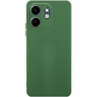 Чохол TPU GETMAN Liquid Silk Full Camera для Infinix Smart 9 4G / Hot 50i Зелений / Dark green