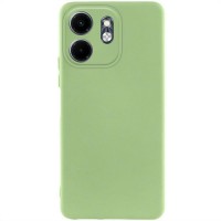 Чехол TPU GETMAN Liquid Silk Full Camera для Infinix Smart 9 4G / Hot 50i Зеленый / Pistachio