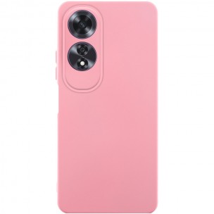 Чохол TPU GETMAN Liquid Silk Full Camera для Oppo A60 4G Рожевий / Pink Чохол TPU GETMAN Liquid Silk Full Camera для Oppo A60 4G Рожевий / Pink