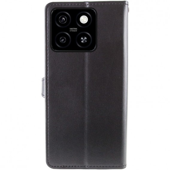 Шкіряний чохол-книжка GETMAN Gallant (PU) для ZTE Blade A55 4G Чорний