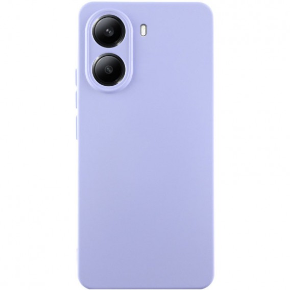 Чохол Silicone Cover Lakshmi Full Camera (AAA) для Xiaomi Poco X7 Pro Бузковий / Dasheen