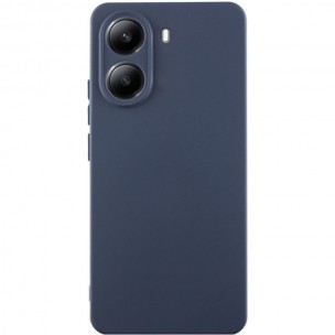 Чохол Silicone Cover Lakshmi Full Camera (AAA) для Xiaomi Poco X7 Pro Темно-синій / Midnight blue