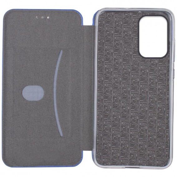 Кожаный чехол-книжка Classy для Motorola Moto G05 / E15 Синий