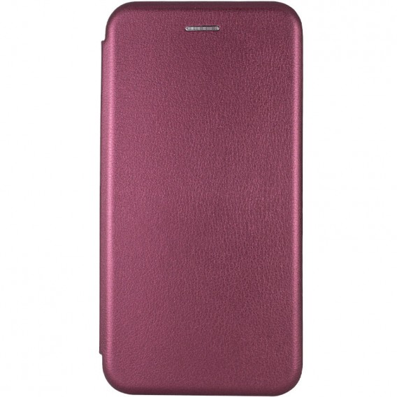 Шкіряний чохол-книжка Classy для Motorola Moto G05 / E15 Бордовий