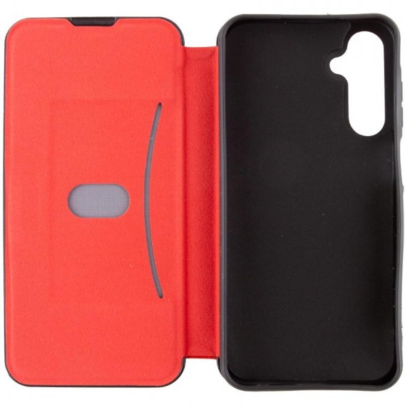 Кожаный чехол-книжка Belora для Samsung Galaxy A05s Red