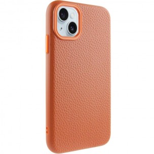 Чохол Syndee with MagSafe для Apple iPhone 13 (6.1") Golden Brown