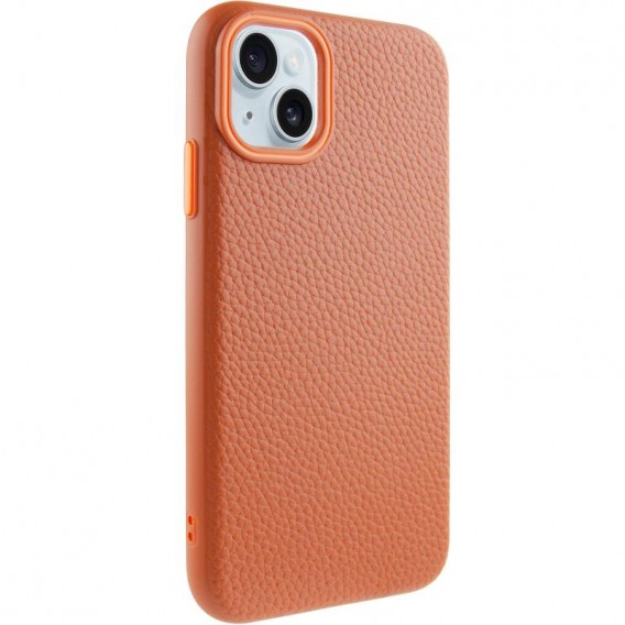 Чохол Syndee with MagSafe для Apple iPhone 13 (6.1") Golden Brown