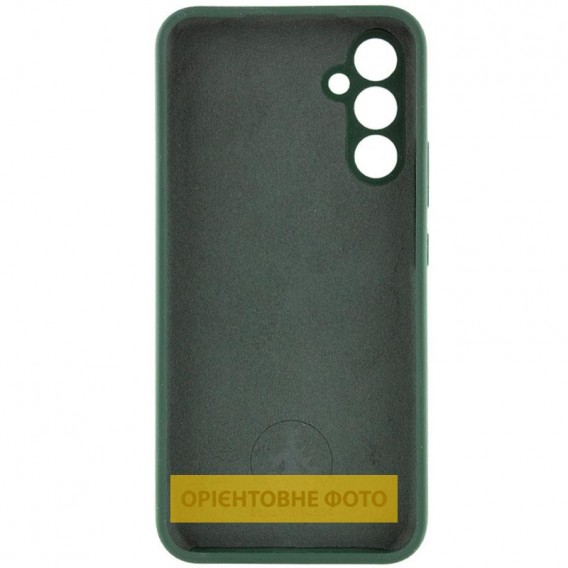 Чохол Silicone Cover Lakshmi Full Camera (AAA) для Samsung Galaxy S25 Edge Зелений / Cyprus Green