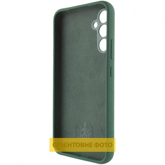 Чохол Silicone Cover Lakshmi Full Camera (AAA) для Samsung Galaxy S25 Edge Зелений / Cyprus Green