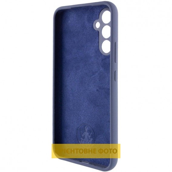Чехол Silicone Cover Lakshmi Full Camera (AAA) для Samsung Galaxy S25 Edge Темно-синий / Midnight blue