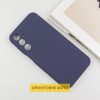 Чехол Silicone Cover Lakshmi Full Camera (AAA) для Samsung Galaxy S25 Edge Темно-синий / Midnight blue