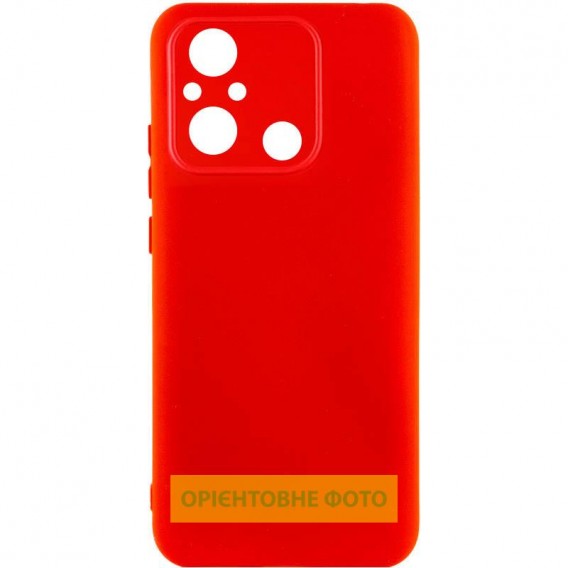 Чохол Silicone Cover Lakshmi Full Camera (AAA) для Motorola Moto G15 4G Червоний / Red